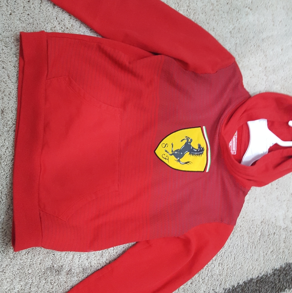 Boys Ferrari sweater hoodie